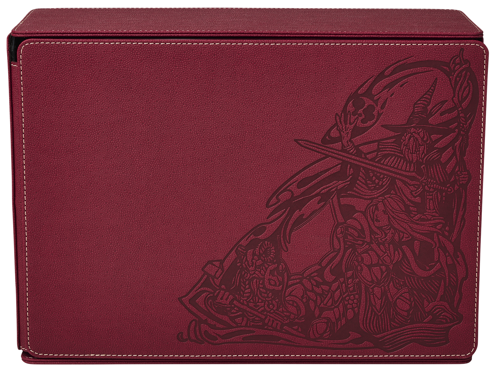A Blood Red Game Master Companion Deck Box. Brand: Dragon Shield (Dev), Item: Game Master Companion - Blood Red.