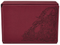 A Blood Red Game Master Companion Deck Box. Brand: Dragon Shield (Dev), Item: Game Master Companion - Blood Red.