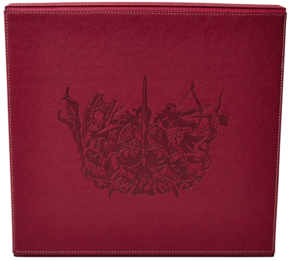 A Blood Red Player Companion Deck Box. Brand: Dragon Shield (Dev), Item: Player Companion - Blood Red