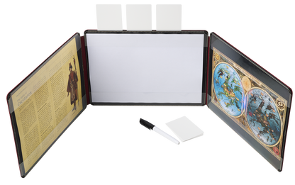 A Blood Red Game Master Screen. Brand: -, Item: Game Master Screen - Blood Red.
