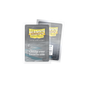 A clear/non-glare Dragon Shield board game sleeve. Brand: Dragon Shield, Item: American Mini - Clear/Non-Glare - Board Game Sleeves.