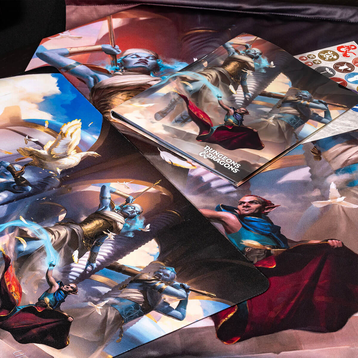 A Dungeons & Dragons Standard Gaming Playmat featuring artwork from Bigby Presents: Glory of the Giants.