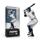 A FiGPiN MLB Aaron Judge collectible figure in its display case.