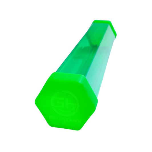 Green Playmat Hex Tube - GameHead