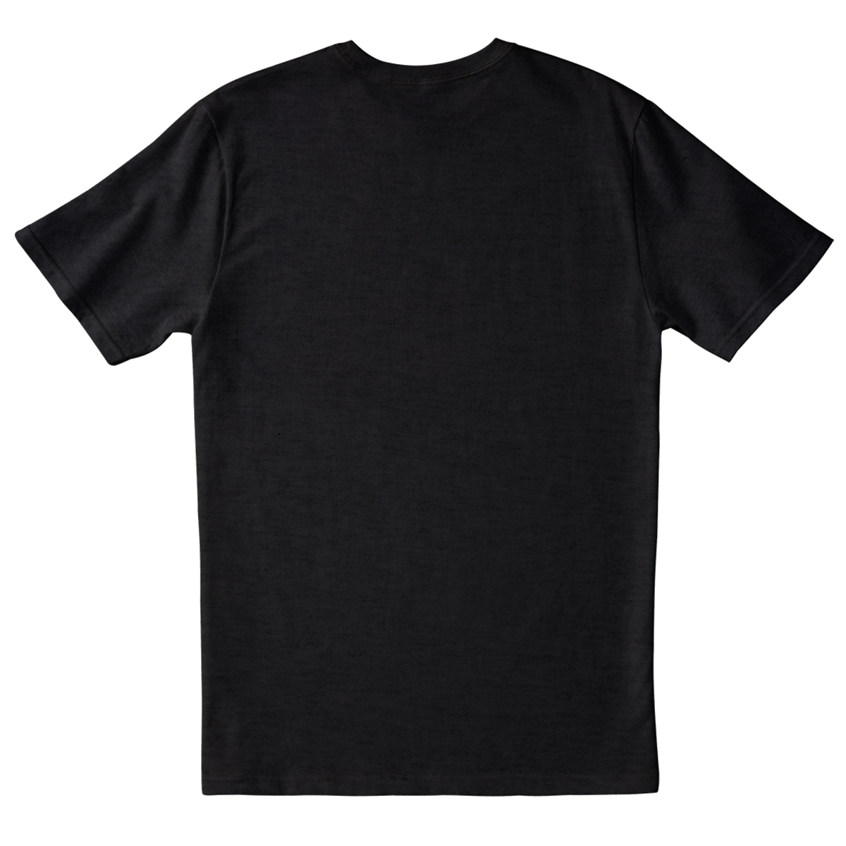 A black Fallout Inventory Management graphic t-shirt. Brand: MTG Pro Shop, Item: Fallout Inventory Management Printed Graphic Tee for Magic: The Gathering.