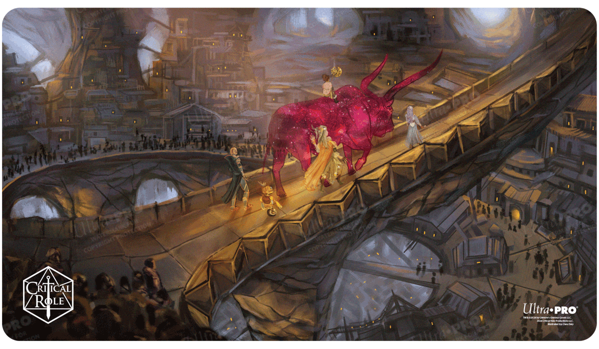 A Critical Role PoD Stitched Edge Playmat - Umudara. Brand: Ultra PRO, Item: Critical Role PoD Stitched Edge Playmat - Umudara.