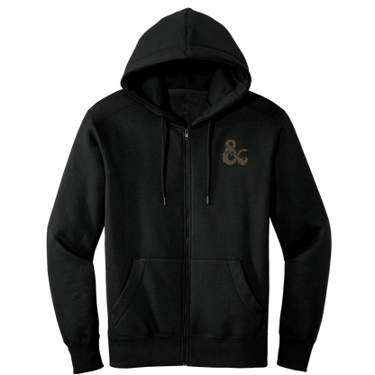 A Black Dungeons & Dragons Fighter Class Hoodie. Brand: Ultra PRO, Item: Dungeons & Dragons Fighter Class Hoodie