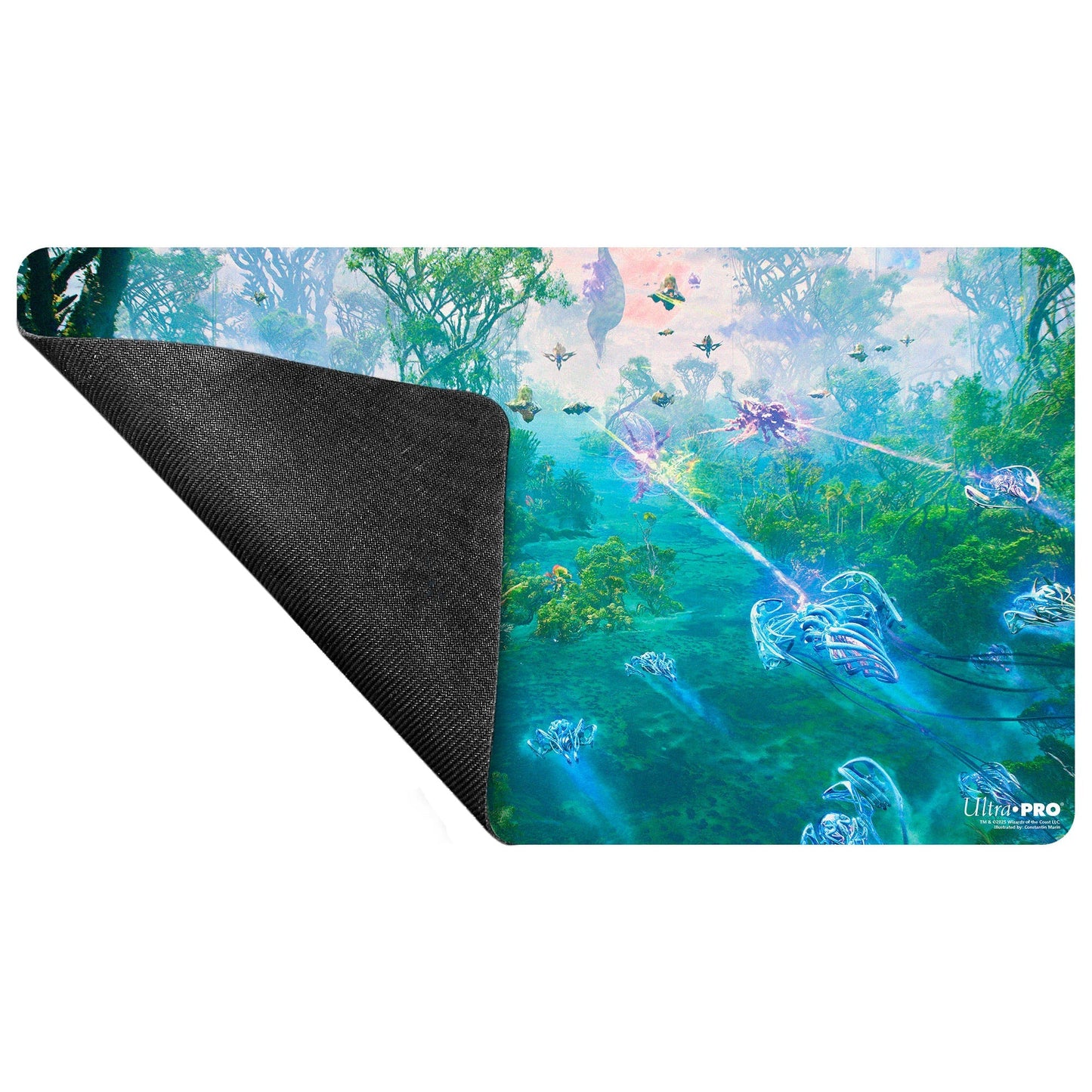 A "Edge of Eternities - Breeding Pool" Playmat by Ultra Pro, illustrated by Constantin Marin for Magic: The Gathering.