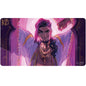A purple and pink illustrated playmat featuring Shaun Gilmore from Critical Role. Brand: Ultra PRO, Item: Critical Role Pinups - Shaun Gilmore Playmat.