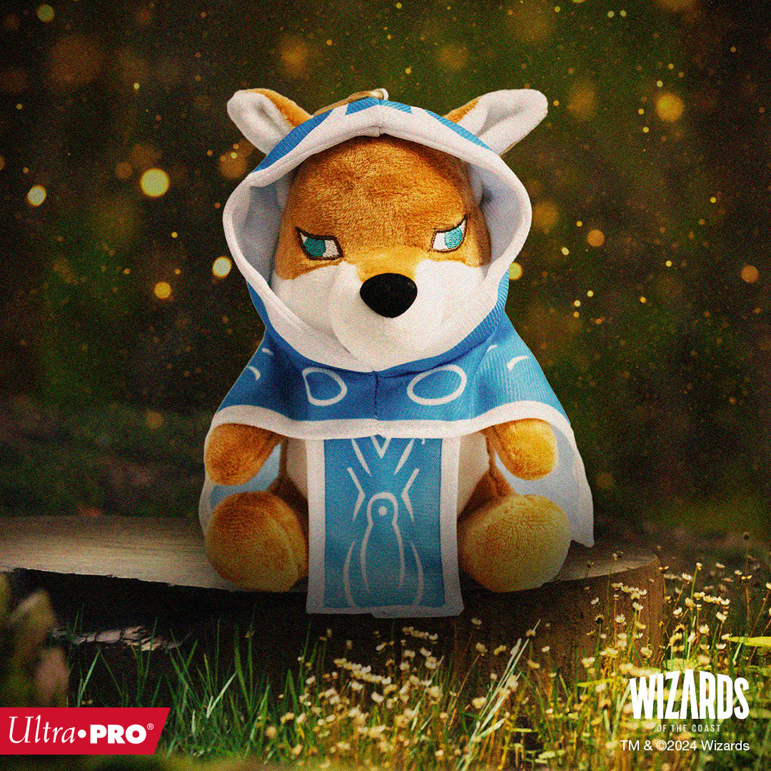 A plush Bloomburrow Fox Jace Gamer Pouch for Magic: The Gathering. Brand: Ultra PRO, Item: Bloomburrow Fox Jace Gamer Pouch.