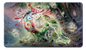 A vibrant, mystical playmat featuring the Go-Shintai from Magic: The Gathering. Brand: Ultra PRO, Item: Commander Series #2: Allied - Go-Shintai HOLOFOIL® Standard Gaming Playmat.