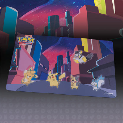 A Shimmering Skyline Standard Gaming Playmat for Pokémon. Brand: Ultra Pro, Item: Gallery Series Shimmering Skyline Standard Gaming Playmat for Pokémon.
