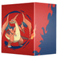 A sealed Deck Box: 100+ featuring Mega Charizard Y art. Publisher: Ultra Pro, Game: Pokemon.