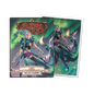A green and purple Flesh and Blood Lexi art sleeve pack. Brand: Dragon Shield (Dev), Item: Lexi - Matte Art Sleeves.