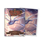 A blue dragon matte art sleeve. Brand: Dragon Shield, Item: Cromai - Matte Art Sleeves.