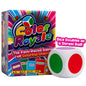A sealed Color Royale box featuring colorful graphics and dice. Publisher: Zombie Ghost Games, Game: Color Royale, Set: Fast-Paced Family Party Game with Stress Ball (Color Royale)