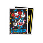 A colorful illustration of two clowns with the text "IN RESPONSE!" on a black background with stars. Brand: Dragon Shield (Dev), Item: In Response! - Brushed Art Sleeves - Standard Size.
