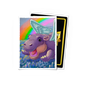 A purple winged hippogriff with a rainbow in the background, on a card. Brand: Dragon Shield (Dev), Item: GLHF - Rainbow Pheldagriff - Standard Size