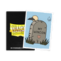 A black Dragon Shield deck box with a "RIP Wincon" art card. Brand: Dragon Shield, Item: ScryBabies - RIP Wincon - Brushed Art Sleeves - Standard Size.
