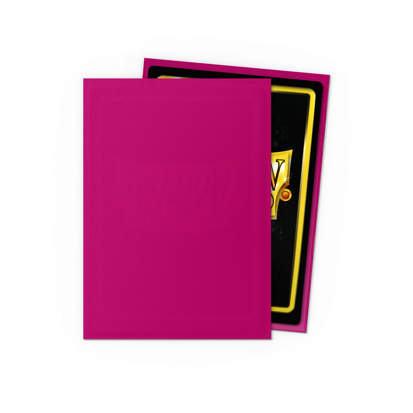 A Magenta Matte Japanese Card Sleeves. Brand: Dragon Shield (Dev), Item: Magenta - Matte Sleeves