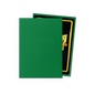 A green matte card sleeve. Brand: Unknown, Item: Green Matte Sleeves.