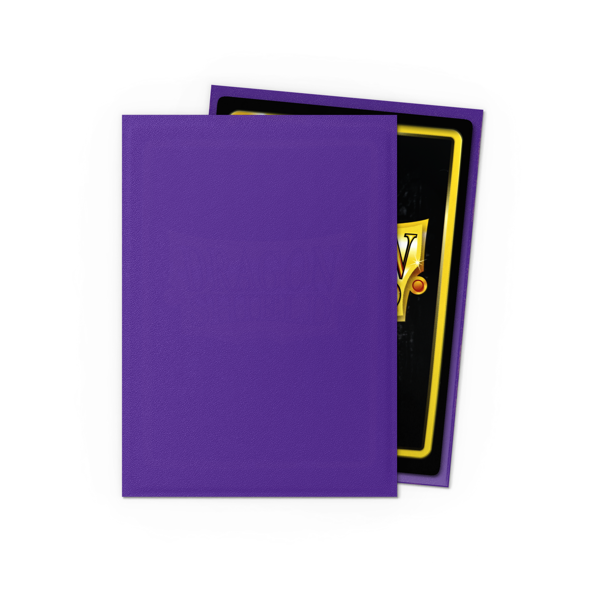 A Purple Matte Japanese Card Sleeves. Brand: Dragon Shield (Dev), Item: Purple - Matte Sleeves
