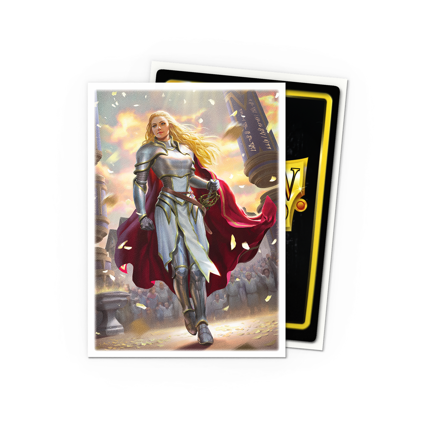 A matte art card sleeve featuring Dorinthea Ironsong. Brand: Unknown, Item: Dorinthea Ironsong - Matte Art Sleeves.